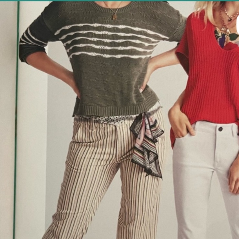 CAbi Olive Sweater